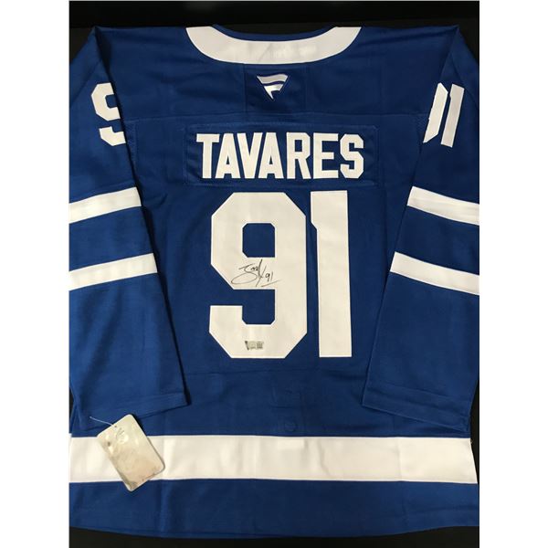 JOHN TAVARES SIGNED TORONTO MAPLE LEAFS HOCKEY JERSEY - ACE COA