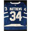 Image 1 : AUSTON MATTHEWS SIGNED TORONTO MAPLES LEAFS HOCKEY JERSEY - ACE COA