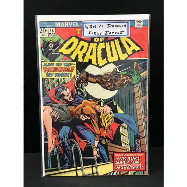 MARVEL COMICS NO.18 THE TOMB OF DRACULA