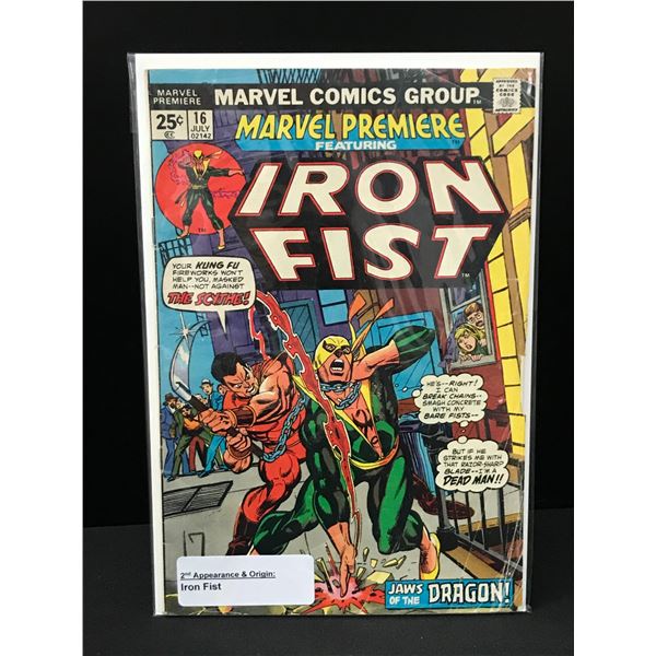 MARVEL COMICS NO.16 IRON FIST