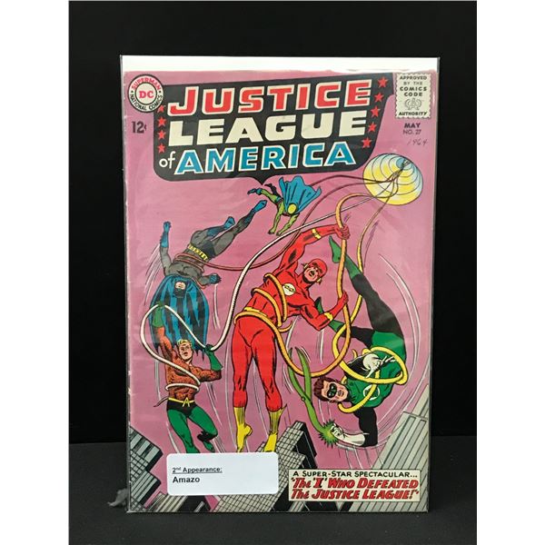 DC COMICS NO.27 JUSTICE LEAGUE OF AMERICA