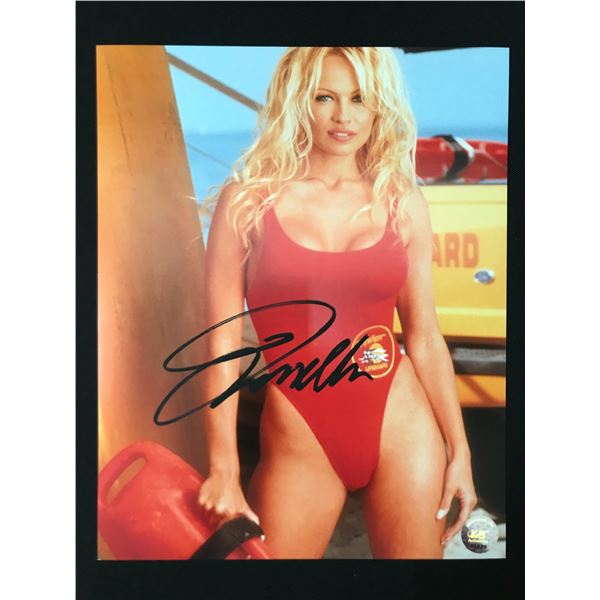 PAMELA ANDERSON SIGNED 8X10 - KB COA