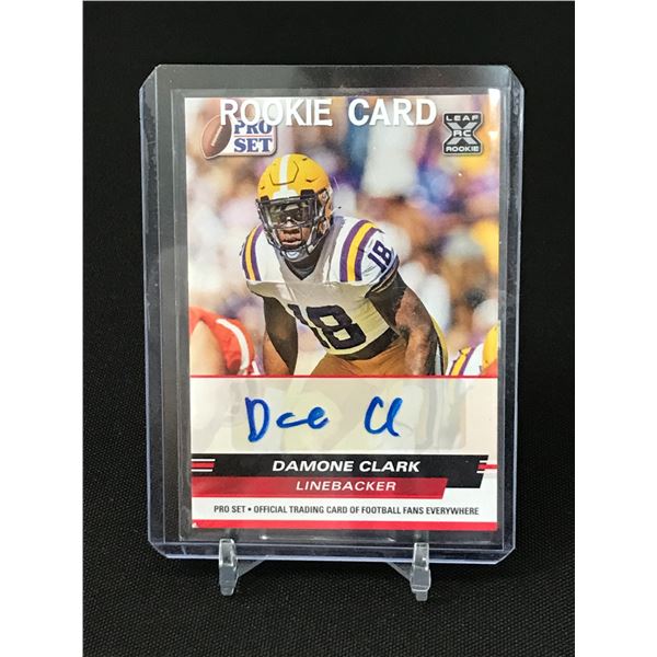 DAMONE CLARK SIGNED ROOKIE CARD