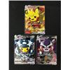 Image 1 : LOT OF 3 POKEMON PIKACHU CHARACTER CARDS