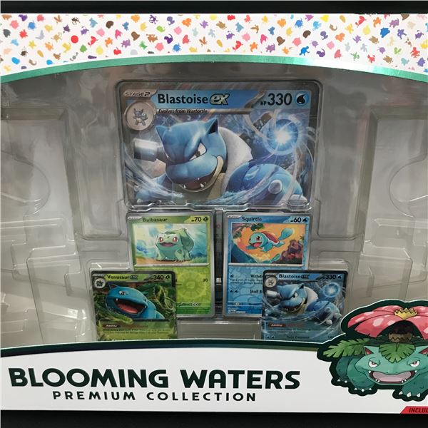 POKEMON TRADING CARD GAME SCARLET AND VIOLET 151 BLOOMING WATER PREMIUM COLLECTION