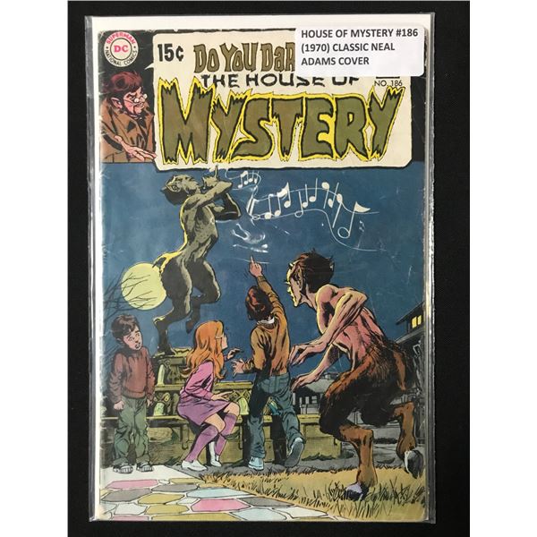 DC COMICS NO.186 HOUSE OF MYSTERY