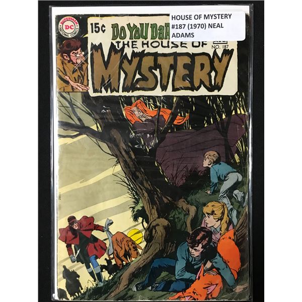 DC COMICS NO.187 HOUSE OF MYSTERY