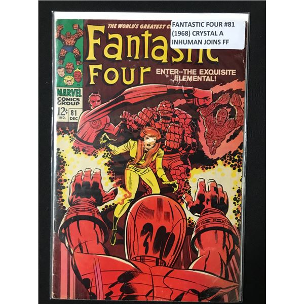 MARVEL COMICS NO.81 THE FATASTIC FOUR