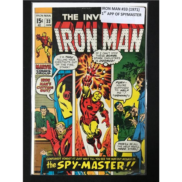 MARVEL COMICS NO.33 THE INVINCIBLE IRONMAN