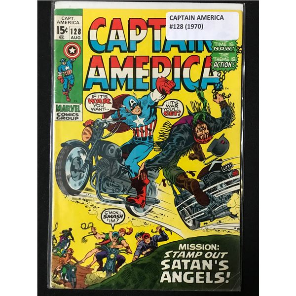 MARVEL COMICS NO.128 CAPTAIN AMERICA