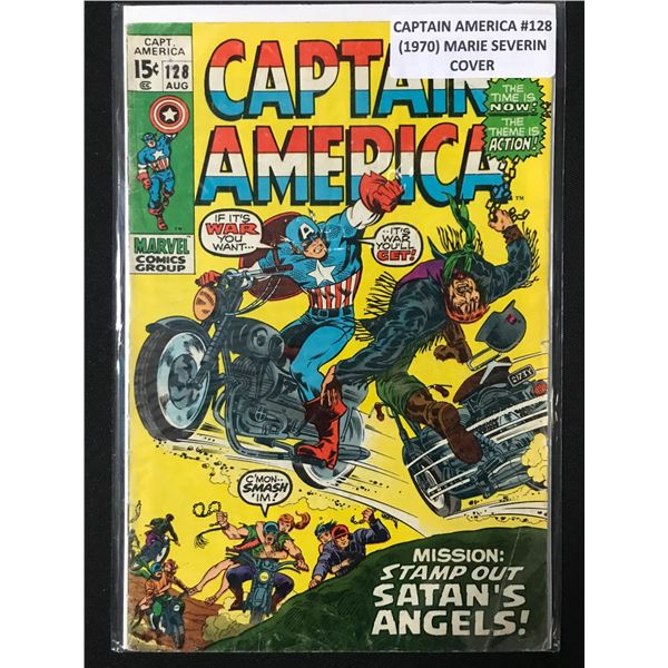 MARVEL COMICS NO.128 CAPTAIN AMERICA