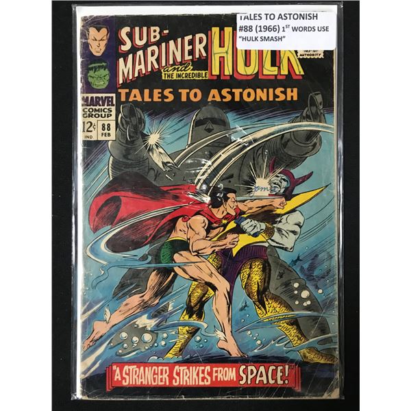 MARVEL COMICS NO.88 TALES TO ASTONISH