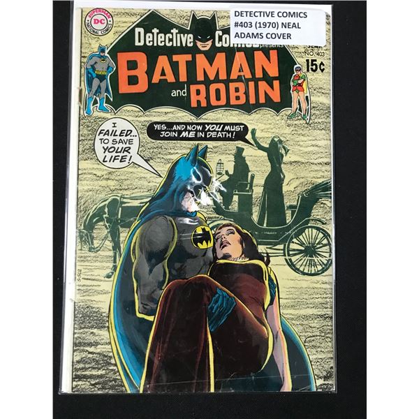 DC COMICS NO.403 DETECTIVE COMICS