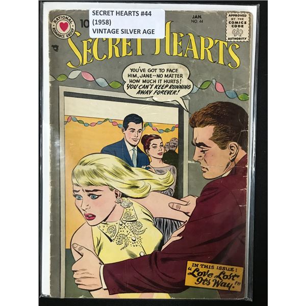 CDC COMICS NO.44 SECRET HEARTS
