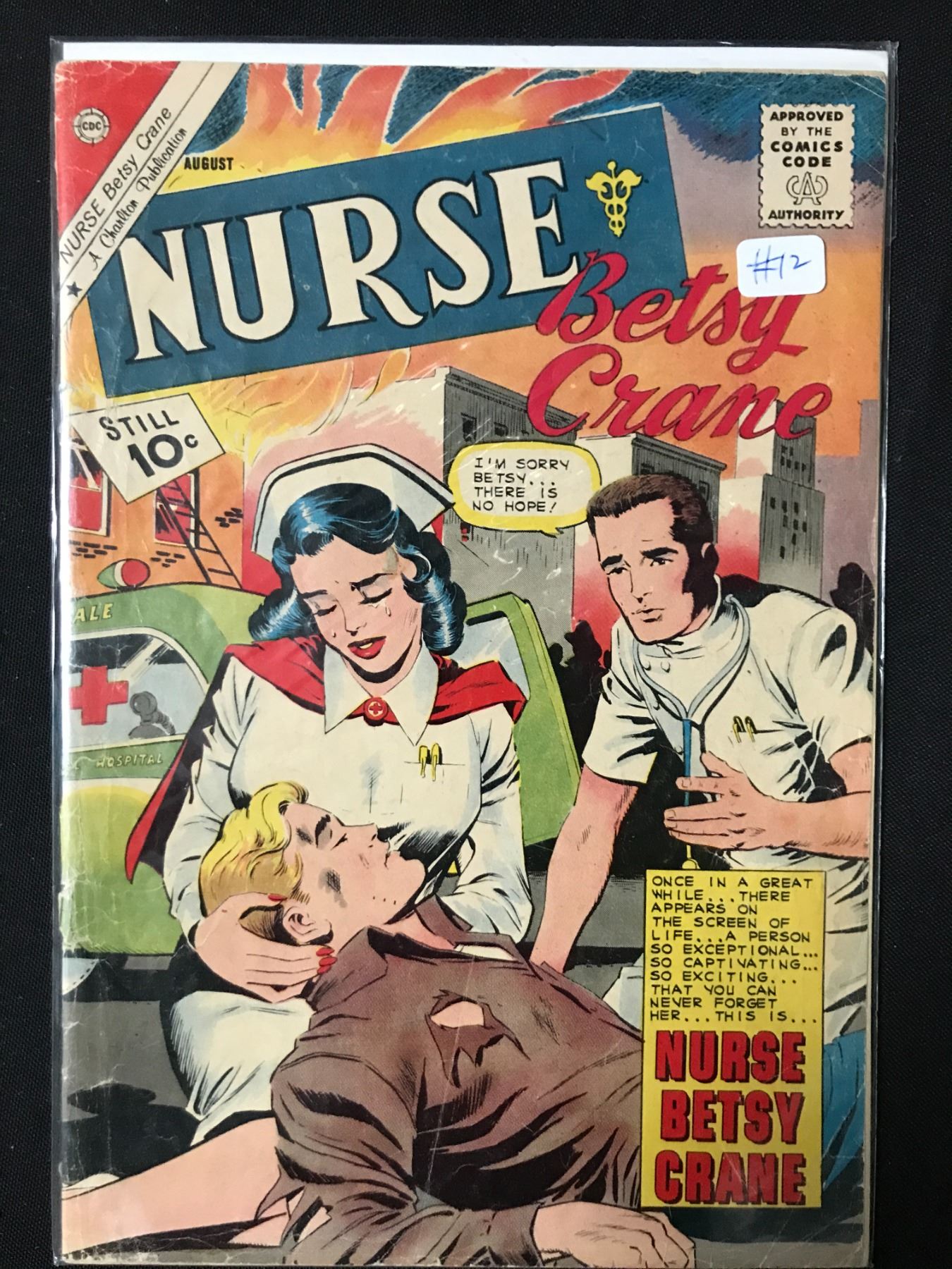CDC COMICS NO.12 NURSE BETSY CRANE