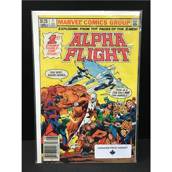 MARVEL COMICS NO.1 ALPHA FLIGHT