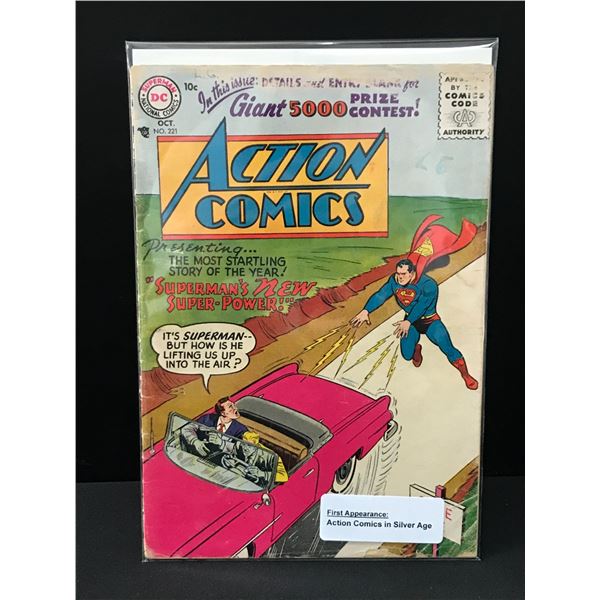 DC COMICS NO.221 ACTION COMICS