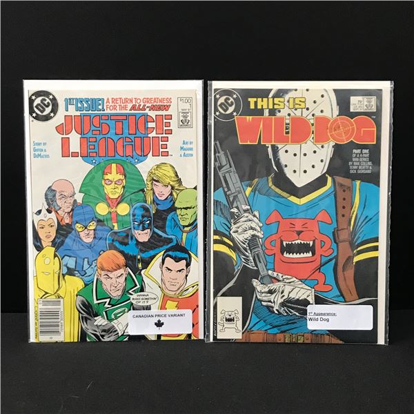 LOT OF 2 COMICS VARIOUS TITLES