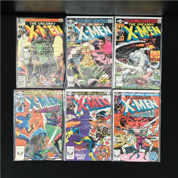 LOT OF 6 X-MEN COMICS (MARVEL COMICS)