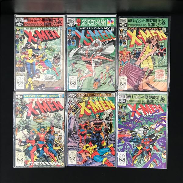 LOT OF 6 X-MEN COMICS (MARVEL COMICS)