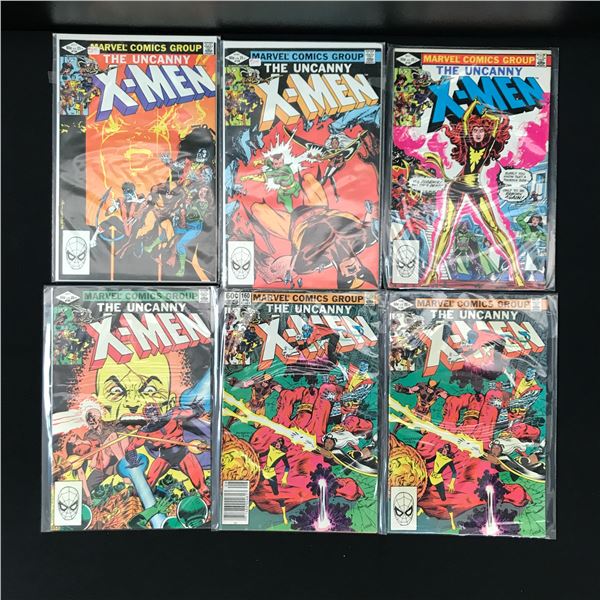 LOT OF 6 X-MEN COMICS (MARVEL COMICS)