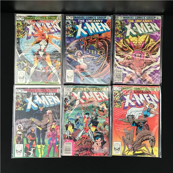 LOT OF 6 X-MEN COMICS (MARVEL COMICS)