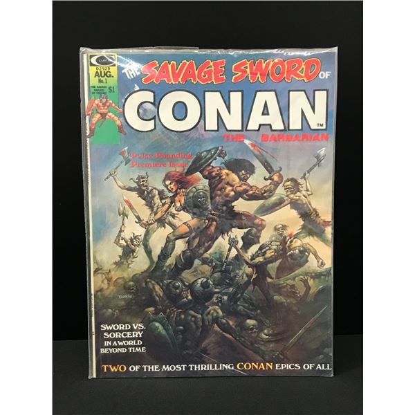 CURTIS COMICS NO.1 THE SAVAGE SWORD OF CONAN