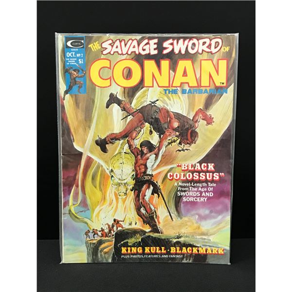 CURTIS COMICS NO.2 THE SAVAGE SWORD OF CONAN