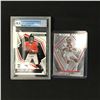 Image 1 : LOT OF 2 JUSTIN FIELDS ROOKIE CARDS