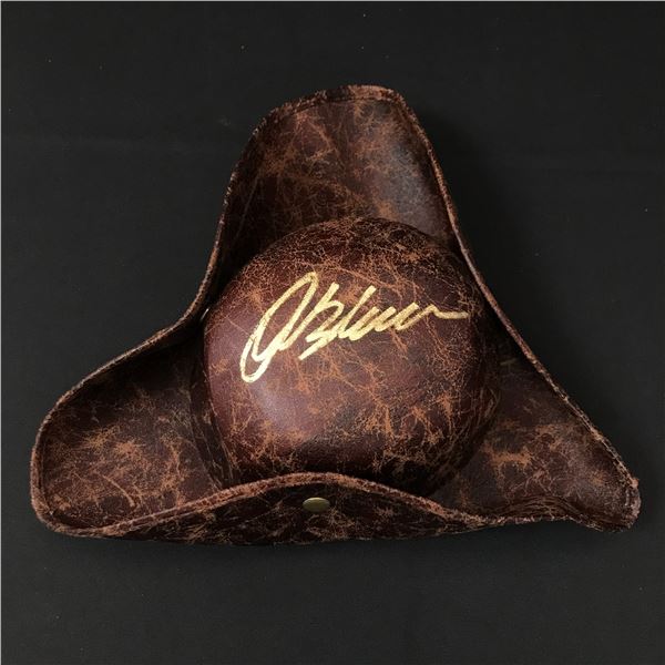 ORLANDO BLOOM SIGNED `PIRATES OF THE CARRIBEAN`HAT WWOC COA