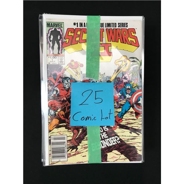 LOT OF 25 COMICS VARIOUS TITLES