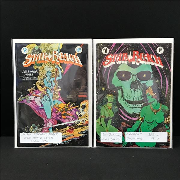 LOT OF 2 STAR REACH COMICS