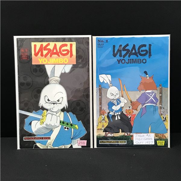 LOT OF 2 USAGI YOJIMBO COMICS