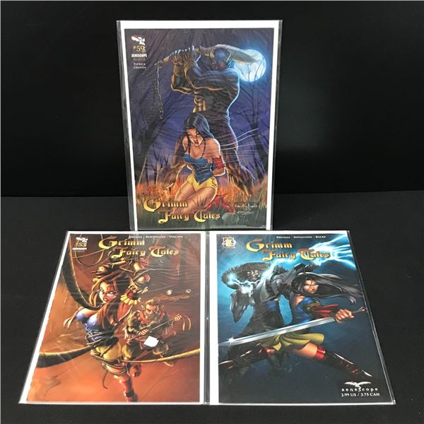 LOT OF 3 GRIMM FAIRY TALES COMICS