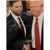 Image 1 : Donald Trump and J.D. Vance signed photo