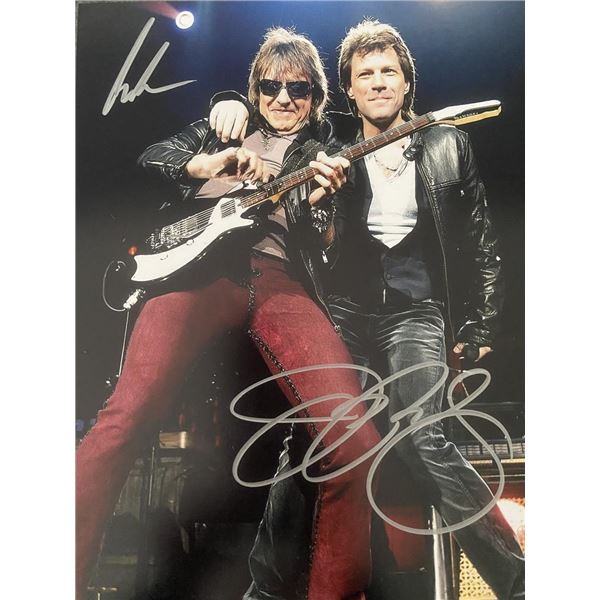 Bon Jovi band signed photo
