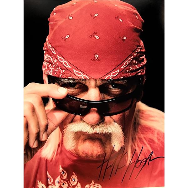 WWF Hulk Hogan signed photo