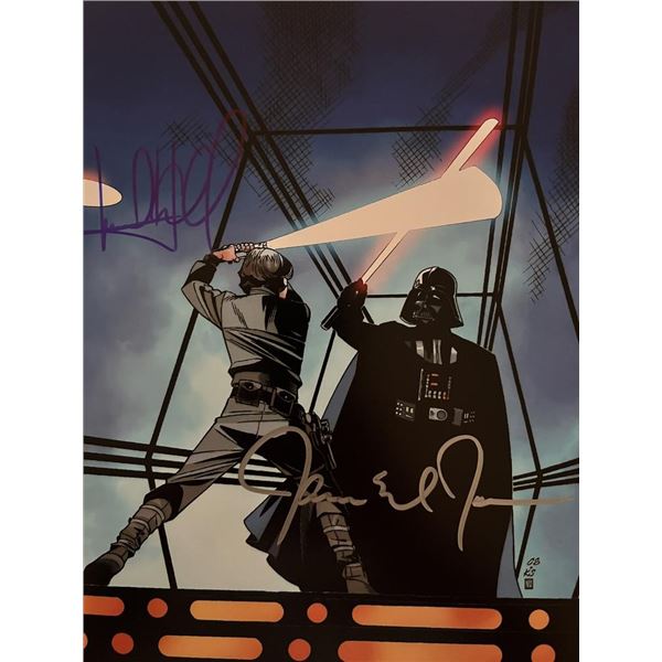 Star Wars cast signed photo