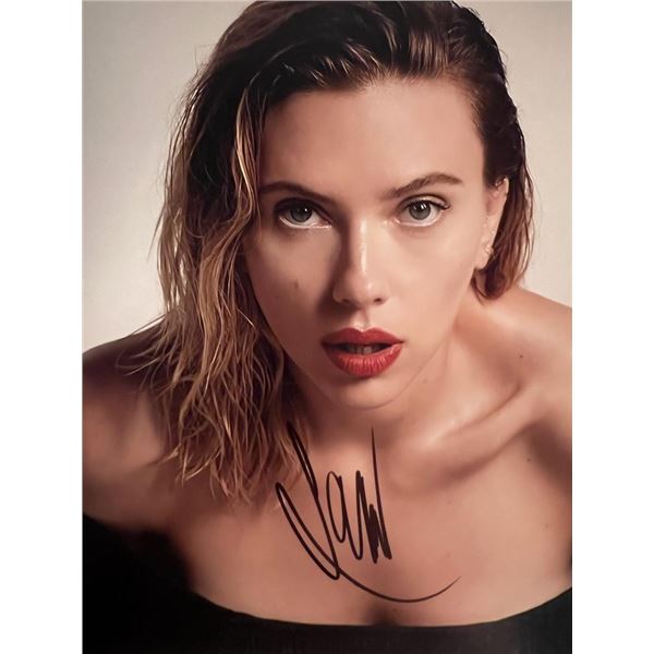 Scarlett Johansson signed photo