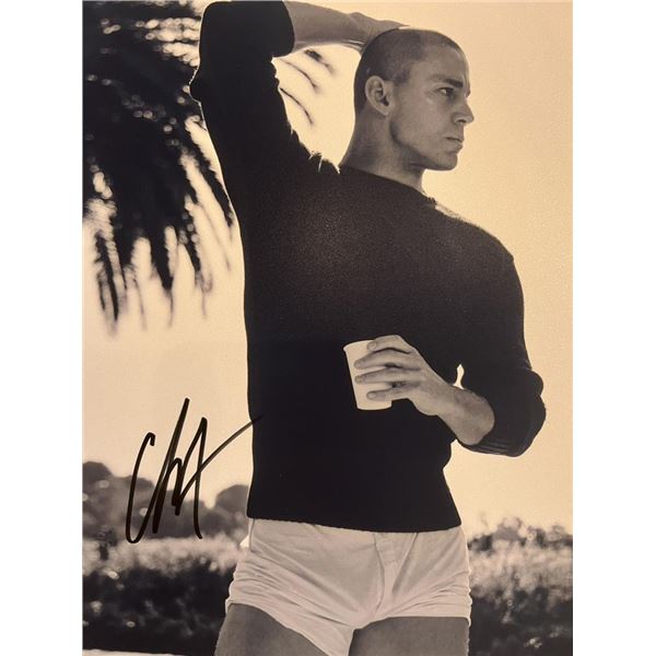 Magic Mike Channing Tatum signed photo. GFA Authenticated