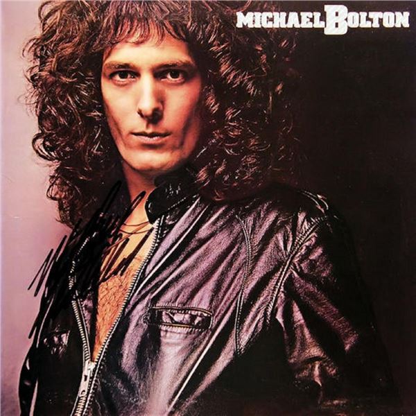 Michael Bolton signed debut album