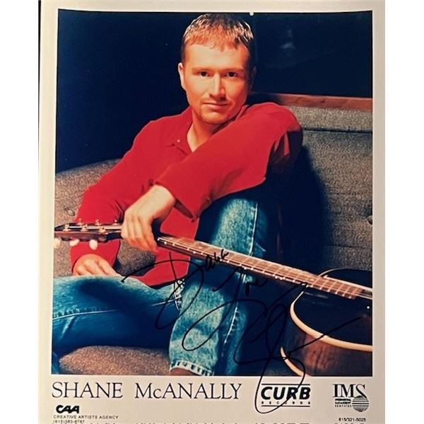 Country Music Singer Shane McAnally Signed Photo