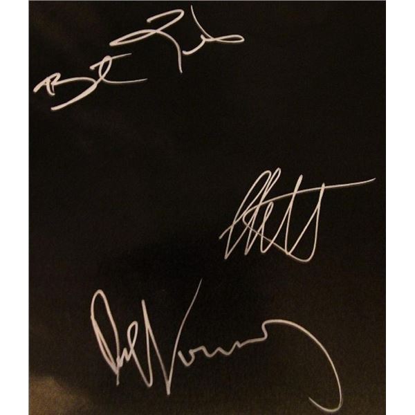 The Killers signed insert poster