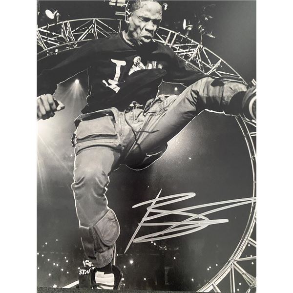 Travis Scott signed photo