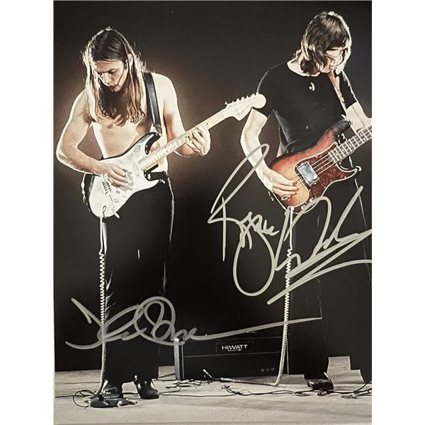Pink Floyd band signed photo