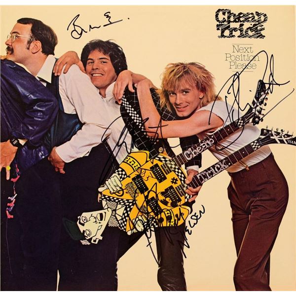 Cheap Trick Next Position Please signed album