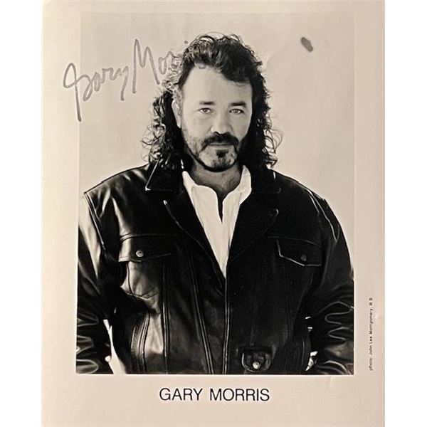 Country Pop Singer Gary Morris Signed Photo