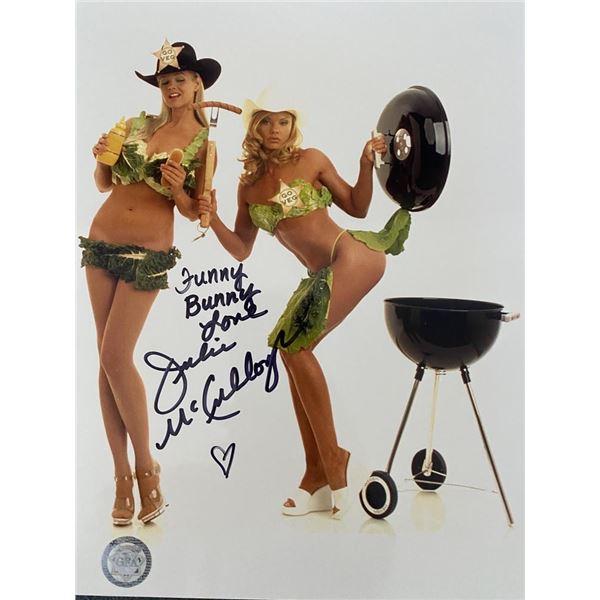 Playboy model Julie McCullough signed photo