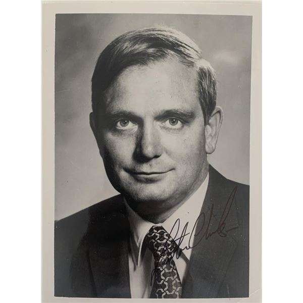 Senator Lawton Chiles signed photo