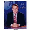 Image 1 : PBS announcer Jim Lehrer signed photo